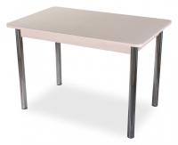 Стол со стеклом -  ,молочный дуб