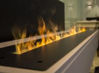 Электрокамин RealFlame Line-S 160 3D Matte Black. Фото №1