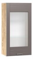 Шкаф навесной  Livorno  НМ 011.30, Софт Графит, Дуб Бунратти