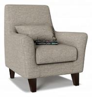 Кресло Либерти Beige рогожка. Фото №1