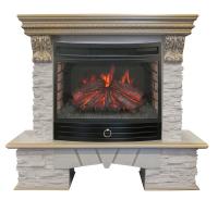 Электрокамин Rockland LUX 25 WT с FireSpace 25 S IR