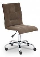 Кресло ZERO флок , коричневый, 6. Фото №1