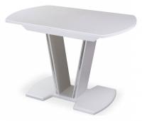 Столы с камнем , белый, белый камень фото Столы с камнем , белый, белый камень