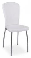 Стул кухонный  искрящийся белый, повышенной комфортности