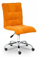 Кресло ZERO флок , оранжевый, 18. Фото №1