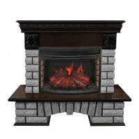 Электрокамин RealFlame Country Lux Rock 25 AO с FireField 25 SIR. Фото №1