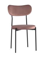 Стул Барбара велюр пыльно-розовый. Фото №1