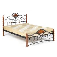 Кровать Canzona + основание из деревянных ламелей (120 см x 200 см)
