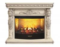 Электрокамин RealFlame Romano 33 WT с FireStar 33 3D. Фото №1