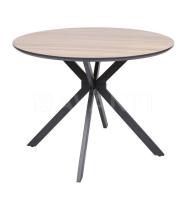 Стол обеденный VEGA (D100x75) мед. Фото №1