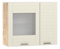 Шкаф навесной НМ 011.29-01 Livorno, Софт Панакота, Дуб Бунратти