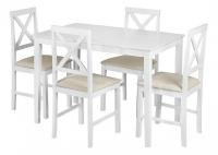 Обеденный комплект эконом Хадсон (стол + 4 стула)/ Hudson Dining Set. Фото №1
