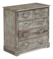 Комод с 5 ящиками  Secret De Maison AMOUR ( mod. HX16-004NS ) paulownia, мдф, 74x38x74см, Натуральный Антик. Фото №1