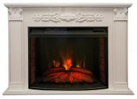 Электрокамин RealFlame Milton 33 WT с FireSpace 33 S IR. Фото №1