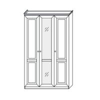 Шкаф трехдверный Джулия 2549. Фото №1