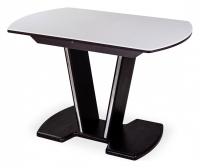 Столы с камнем , венге, белый камень