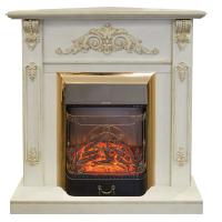 Электрокамин RealFlame Anita Corner (угловой) WT с Majestic BR S. Фото №1