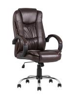 Кресло руководителя TopChairs Atlant коричневое. Фото №1