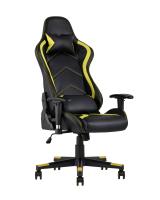 Кресло игровое TopChairs Cayenne желтое фото Кресло игровое TopChairs Cayenne желтое. Фото №1