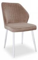 Стул DikLine 222 капучино V10, Stone/белый
