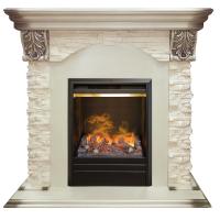 Электрокамин RealFlame Dublin Lux WT с Olympic 3D. Фото №1