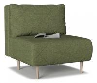 Кресло Mille Armchair 05 не раскладное Зеленый рогожка. Фото №1