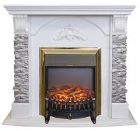 Электрокамин RealFlame Athena GR WT с Fobos S BR. Фото №1
