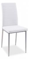 Стул Текс белый/хром