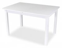 Стол со стеклом -  ,белый