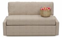 Диван кухонный Малье со спальным местом Бежевая рогожка (рогожка, Бежевый) 129/74/83. Фото №1