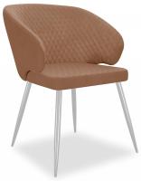 Стул DikLine 255 пудровый Z34/черный