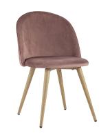 Стул Лион велюр с ромбами розовый фото Стул Лион велюр с ромбами розовый