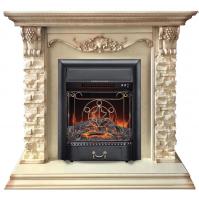 Электрокамин Patricia WT с очагом Majestic Lux Black