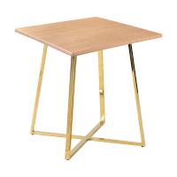 Стол Haku Gold 80x80 бук. Фото №1