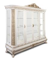 Сервант "Алсу", белый глянец фото Сервант "Алсу", белый глянец. Фото №1