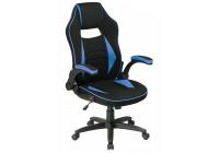 Стул Plast 1 light blue / black. Фото №1