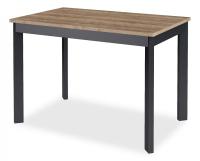 Стол обеденный Dikline L110 дуб галифакс/черный