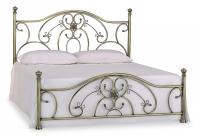 Кровать металлическая ELIZABETH 160*200 см (Queen bed), Античная медь (Antique Brass)