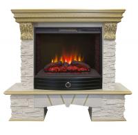 Электрокамин RealFlame Rockland LUX 25 WT с Sparta 25,5 фото Электрокамин RealFlame Rockland LUX 25 WT с Sparta 25,5. Фото №1