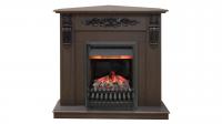 Электрокамин Dominica Corner STD DN c очагом 3D Oregan