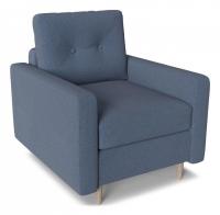 Кресло Белфаст maserati 21 Серый велюр. Фото №1