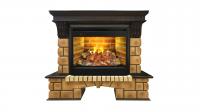Электрокамин RealFlame Stone Brick 26 AO с Prometheus 26 3D