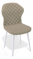 Стул Kenner 239 серый/белый