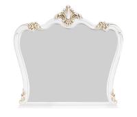Зеркало Анна Мария (1200х1120) белый матовый. Фото №1