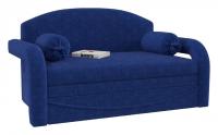 Диван детский Димочка Люкс 5 выкатной (велюр, Синий) 145/90/80. Фото №1