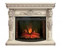 Электрокамин RealFlame Romano 33 WT с FireSpace 33 S IR фото Электрокамин RealFlame Romano 33 WT с FireSpace 33 S IR. Фото №1