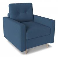 Кресло Белфаст maserati 17 Синий велюр. Фото №1