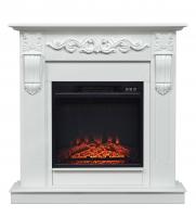 Электрокамин RealFlame Dominica WT c Junior Black 18. Фото №1