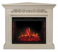 Электрокамин RealFlame Leticia 26 WT (угловой) с Epsilon 26 S IR. Фото №1