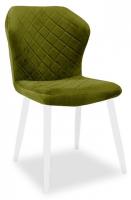 Стул DikLine 239 оливковый К20/белый